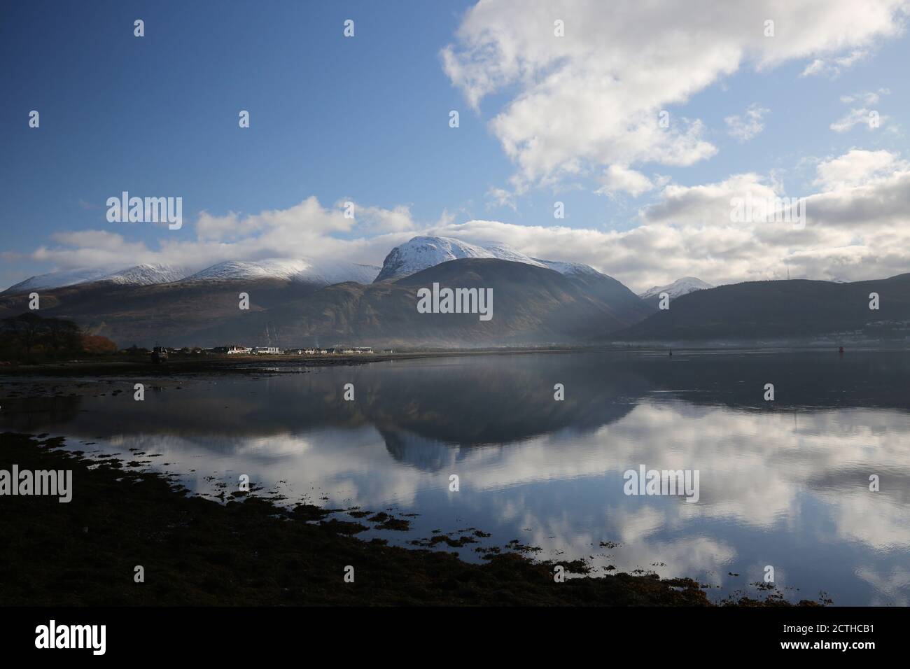 Fort William, Scotland ,30 October 2019 The Caledonian Canal & Ben