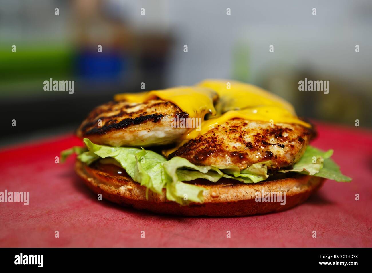 Burger Restaurant Cook High Resolution Stock Photography And Images Alamy
