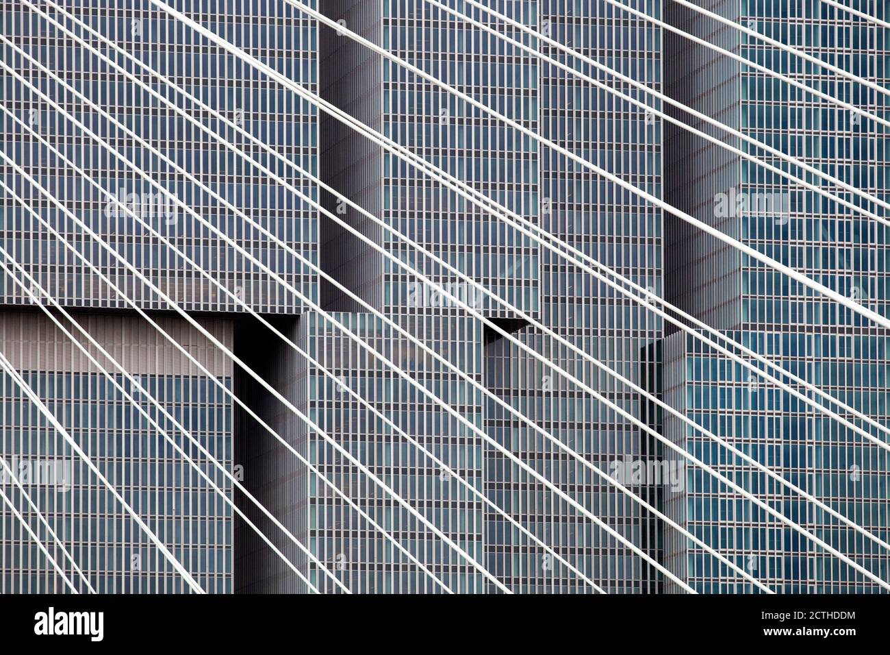 ROTTERDAM The Rotterdam building by architect Rem Koolhaas Stock