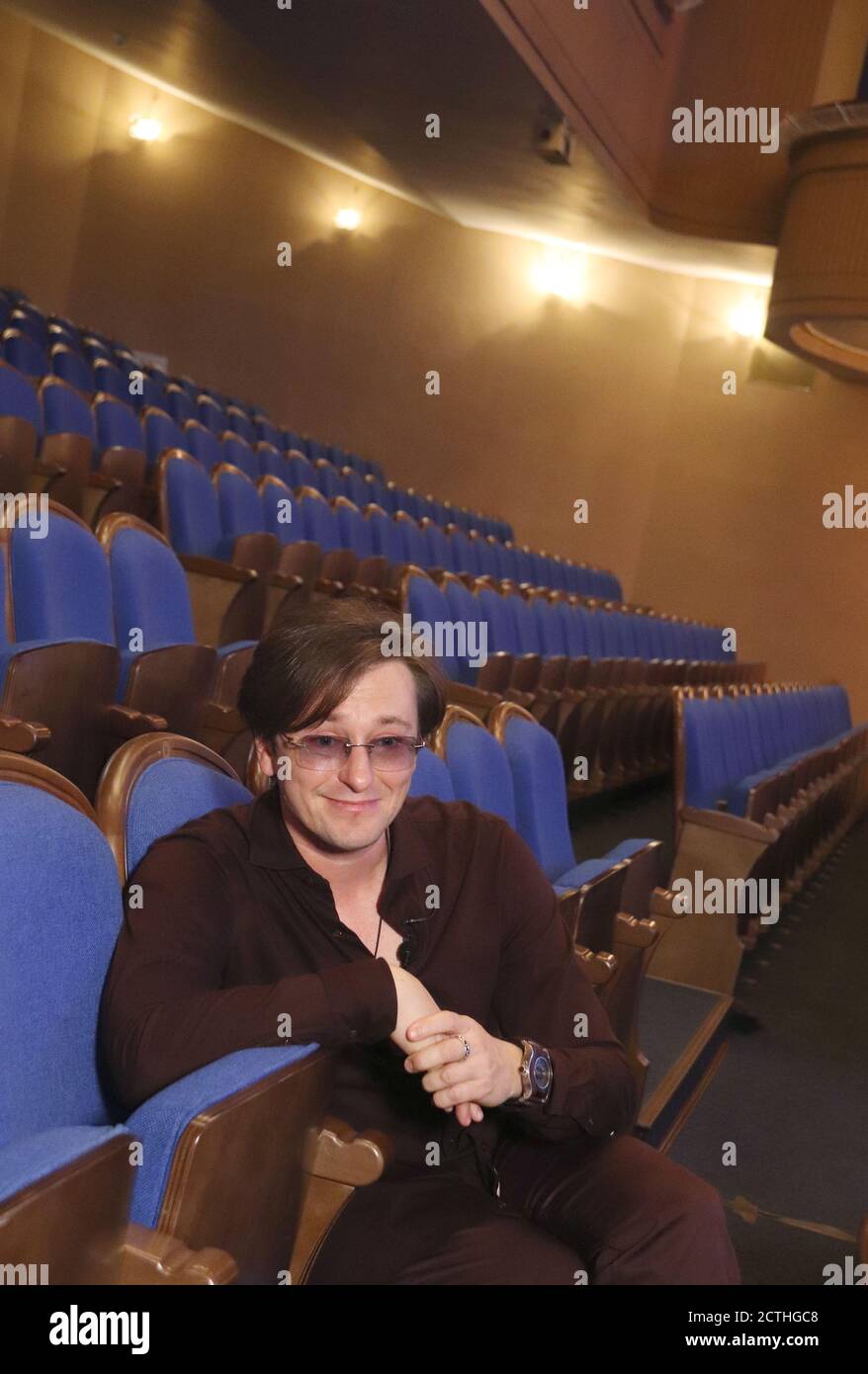 Actor Sergey Bezrukov,Актер Сергей Безруков Stock Photo - Alamy