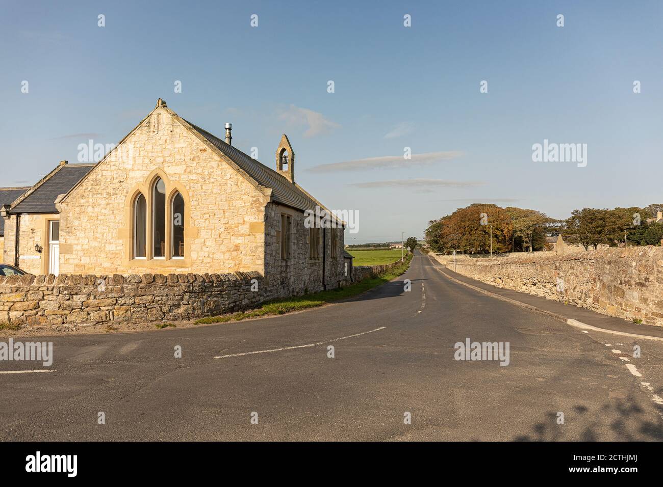 Boulmer Northumberland Stock Photo