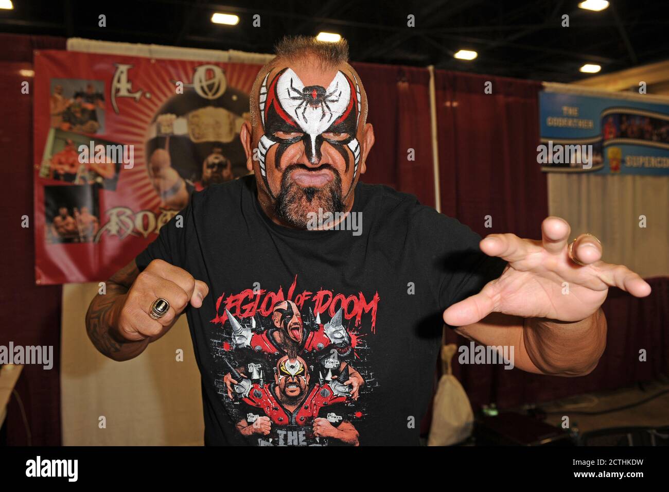 Joe Laurinaitis (Road Warrior Animal) Signed 8x10 Photo - Legion Of Doom, PSA/DNA Certified