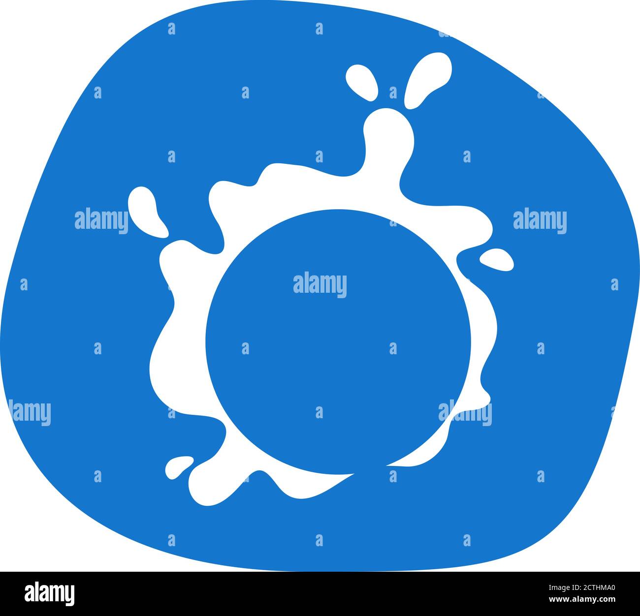 Milk splash.Flat vector.Isolated on a white background Stock Vector ...