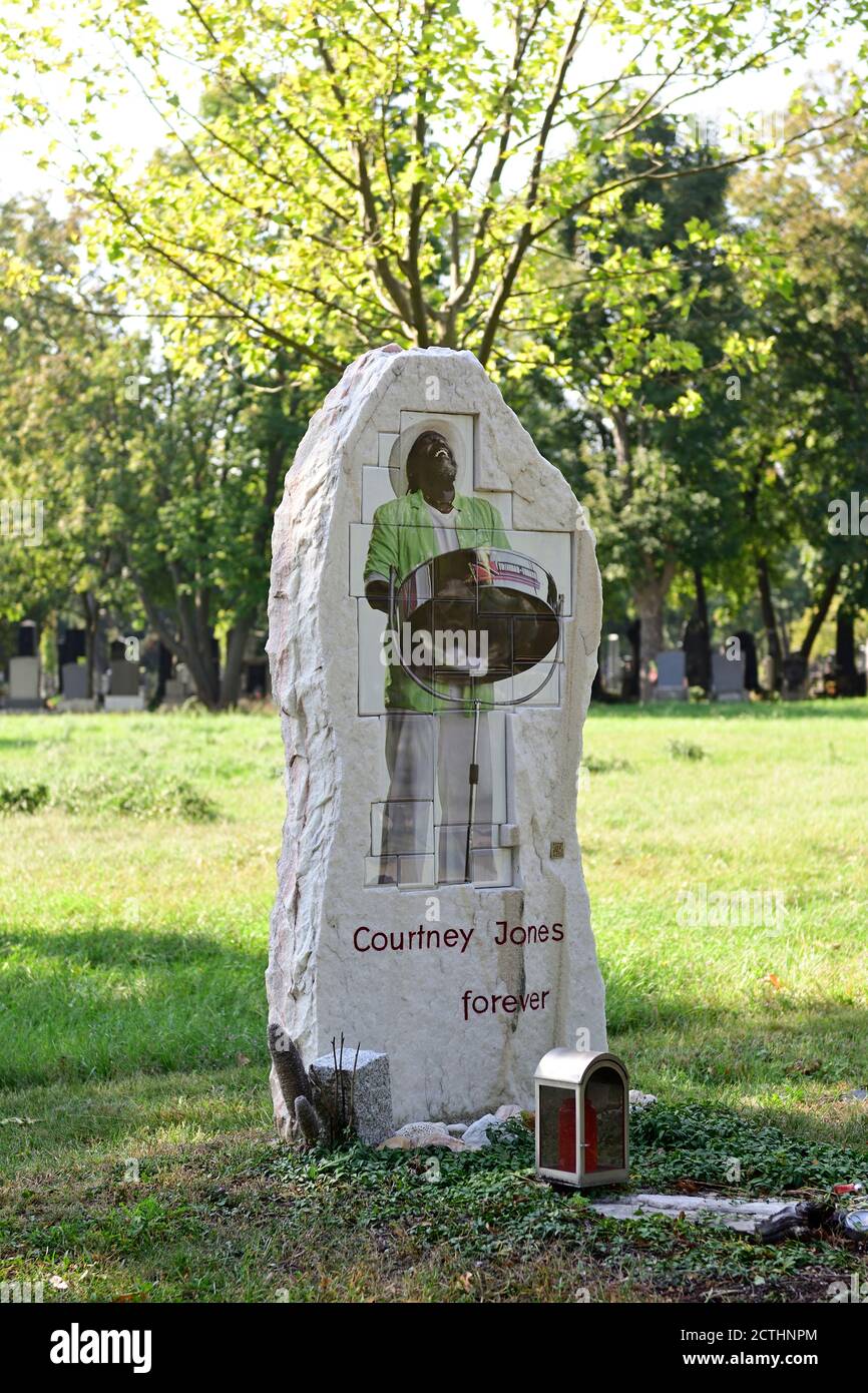 Vienna, Austria. The Vienna Central Cemetery Stock Photo