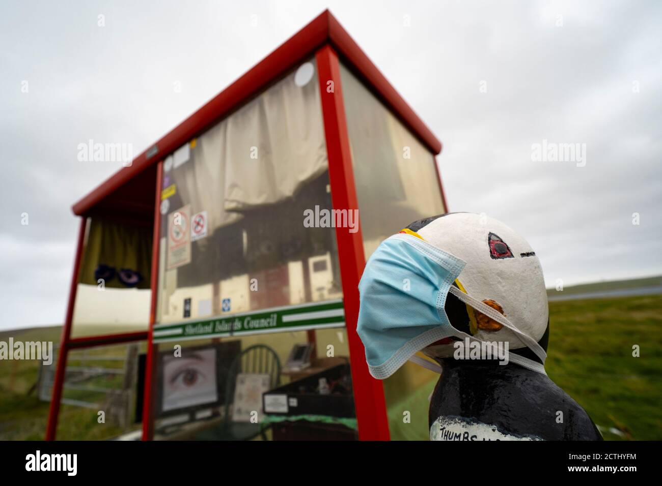 Decorated Bus Shelter High Resolution Stock Photography and Images - Alamy
