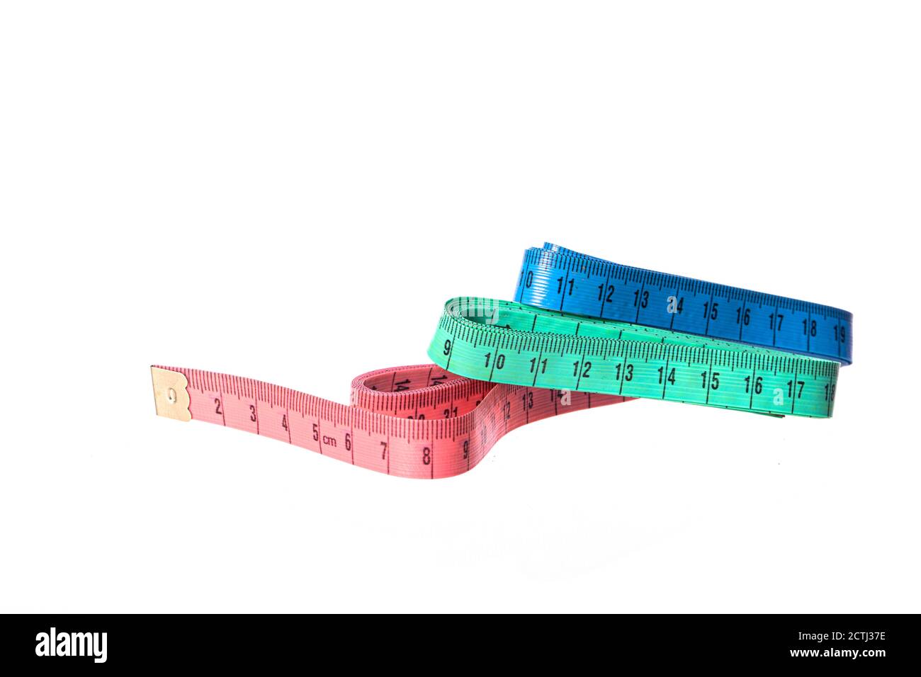 Cloth measuring tape for clothes making Stock Photo - Alamy