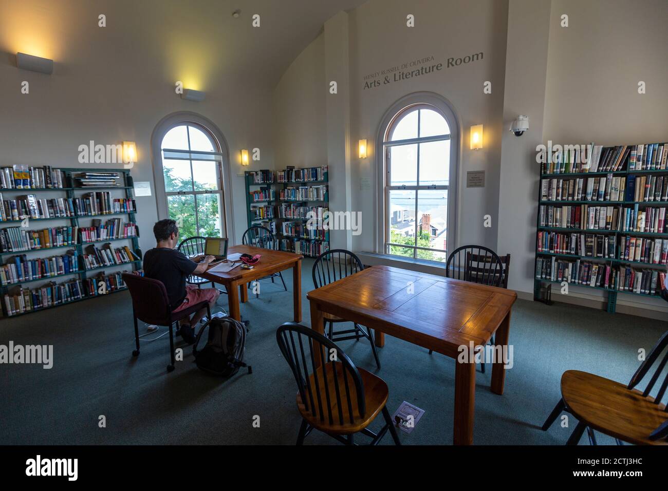 Ptown Library Person in the library, Provincetown Library, Provincetown ...