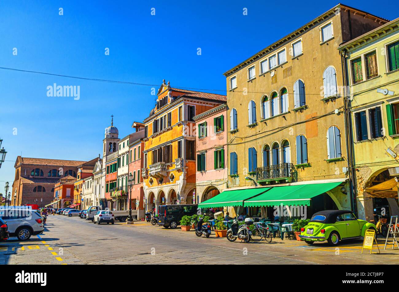 Main street of chioggia hi-res stock photography and images - Alamy