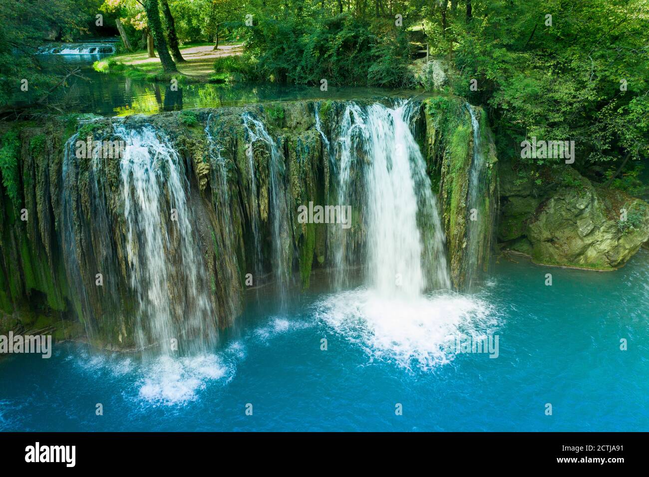 waterfall produced by the river elsa
