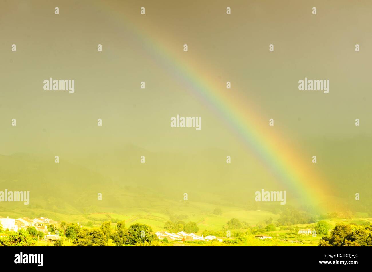 Rainbow sun grass image hi-res stock photography and images - Alamy