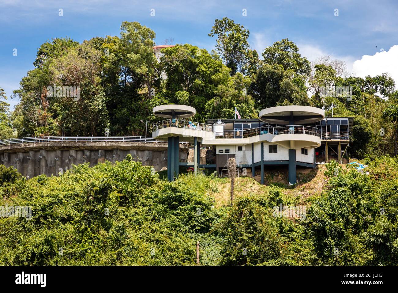 Kota Kinabalu, Sabah, Malaysia Signal Hill Observatory Tower, famous