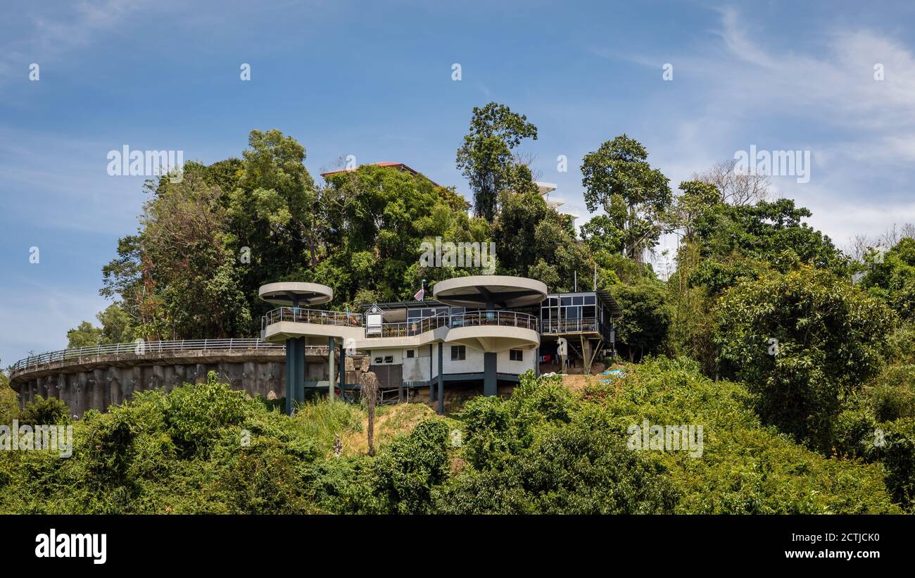 Kota Kinabalu, Sabah, Malaysia Signal Hill Observatory Tower, famous