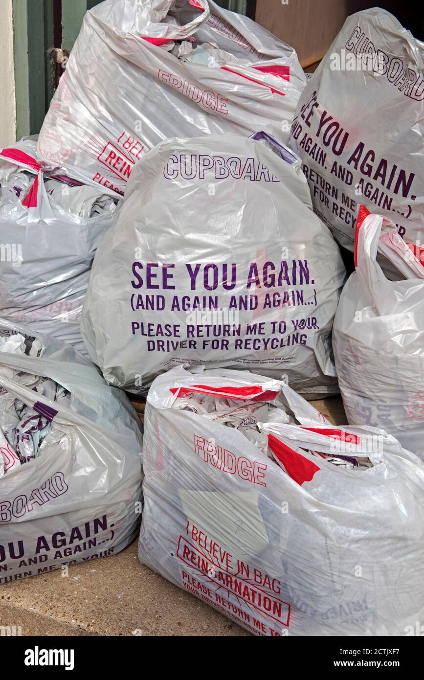 Recycled plastic bags hires stock photography and images Alamy