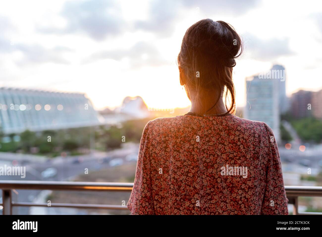 Indian woman standing in balcony hi-res stock photography and images ...