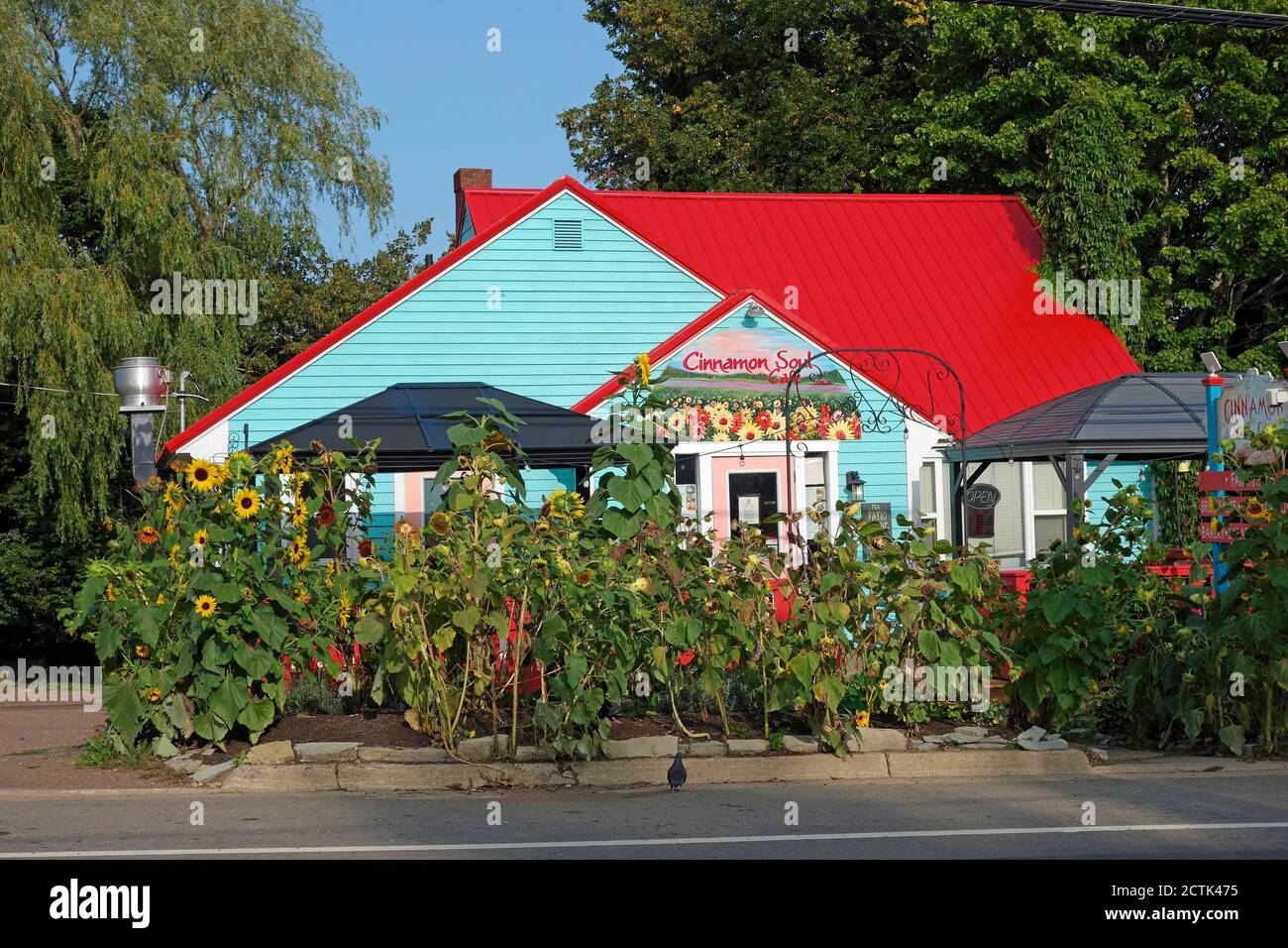roadside attraction, new brunswick, canada Stock Photo Alamy