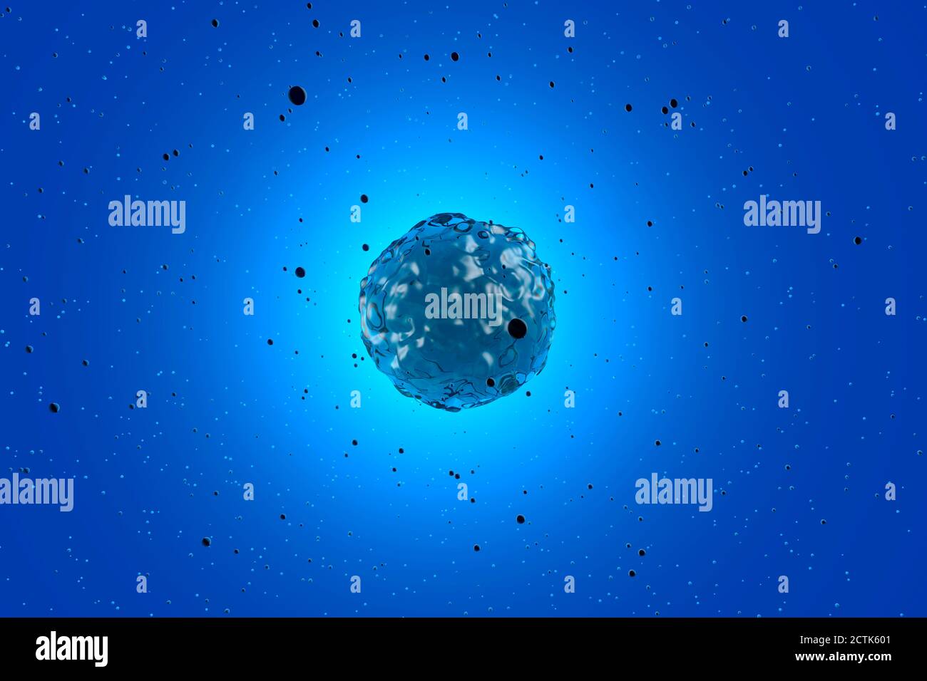 Cell science blue hi-res stock photography and images - Alamy