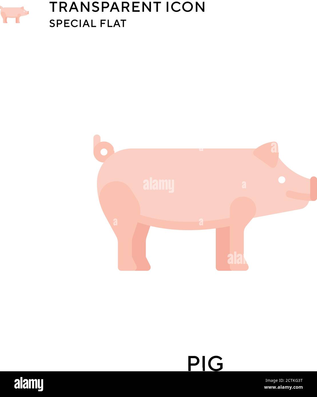 Festival food meat pig Stock Vector Images - Alamy