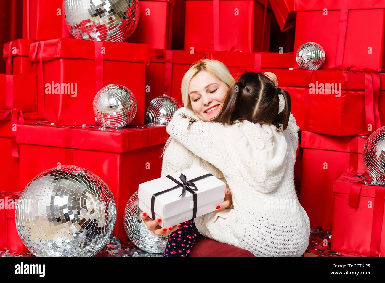 Happy Asian Family Children Giving a Present for Mom, Gift Box and Shopping  Bags, Christmas and New Year Kid Stock Photo - Image of happiness,  greeting: 188884056