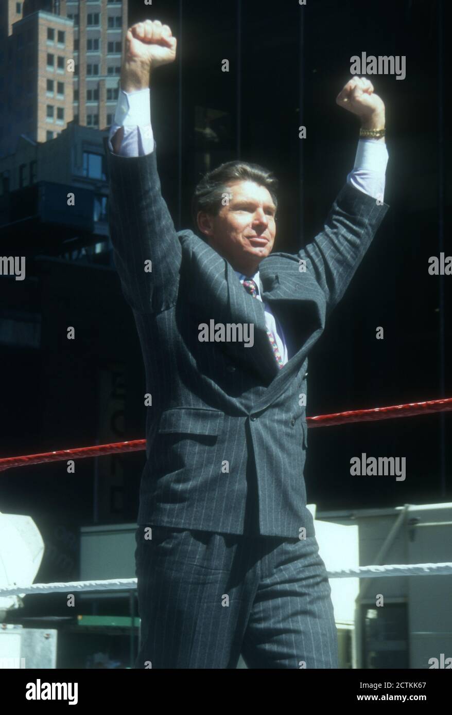 Vince McMahon, 1995, Photo By John Barrett/PHOTOlink Stock Photo