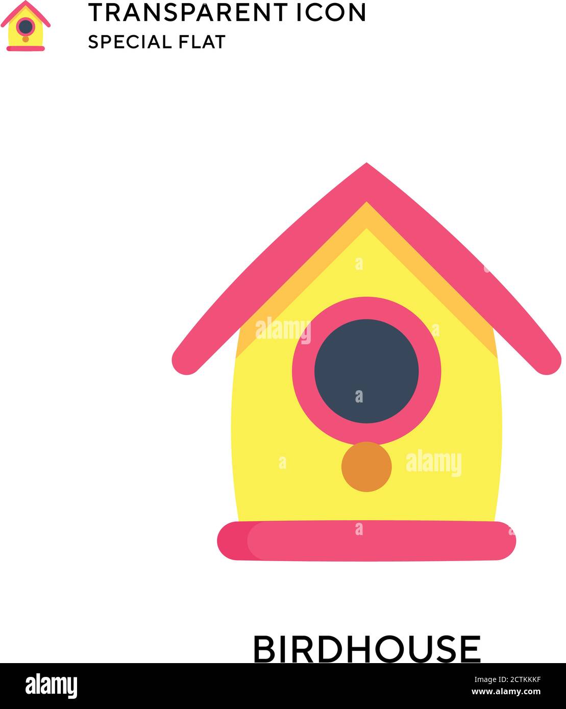 Tree birdhouse building vector box spring hi-res stock photography and ...