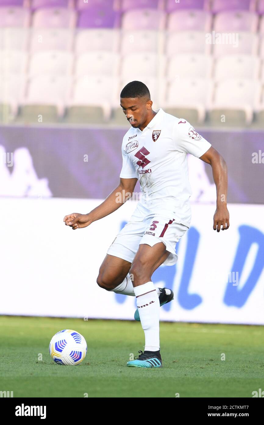 Gleison Bremer Silva Nascimento (Torino) during the Italian “ Serie A' match between Fiorentina 1-0 Torino at Artemio Franchi Stadium on September 19, 2020 in Florence, Italy. (Photo by Maurizio Borsari/AFLO Stock Photo