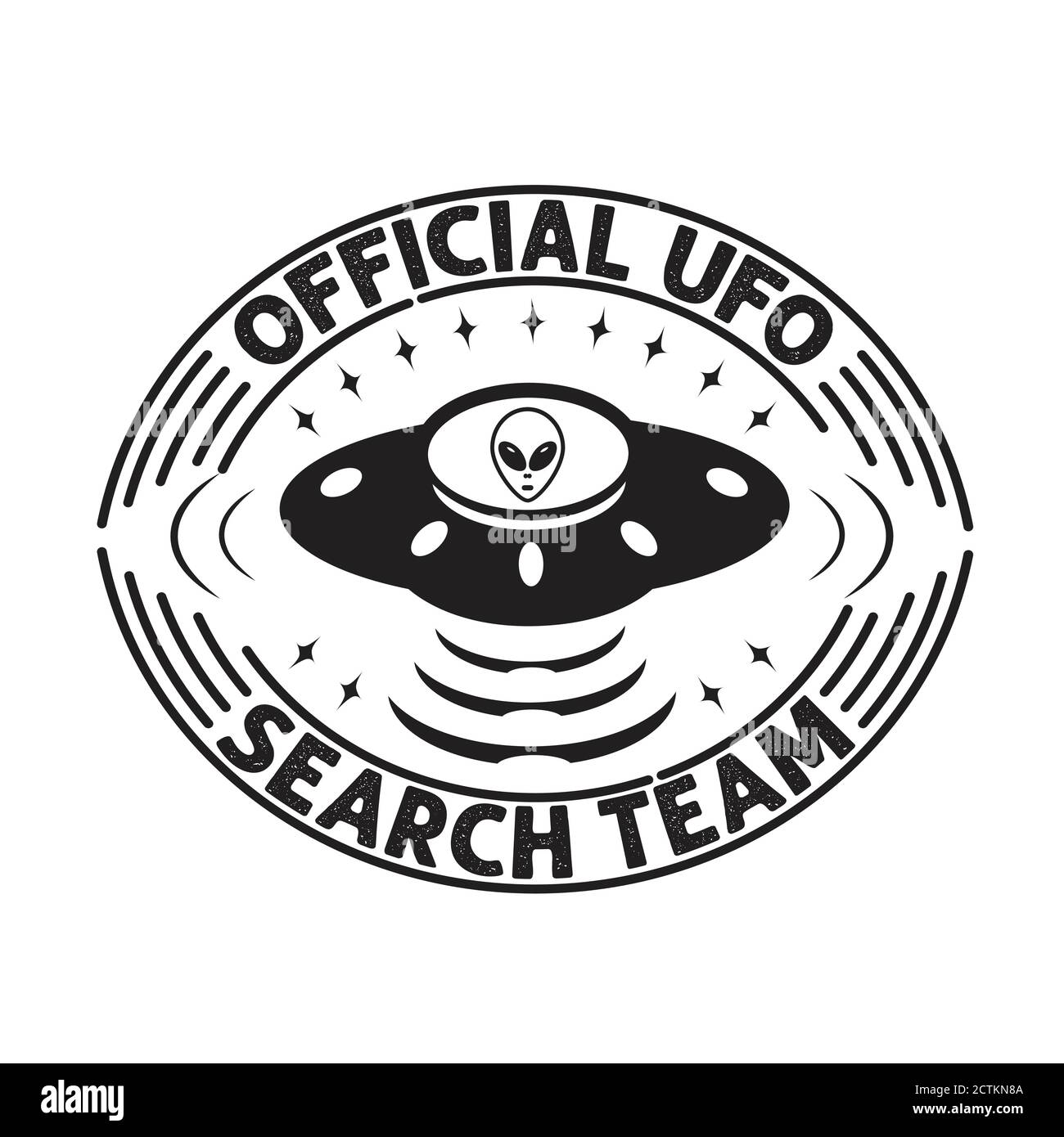 Ufo Quotes And Slogan Good For T Shirt Official Ufo Search Team Stock