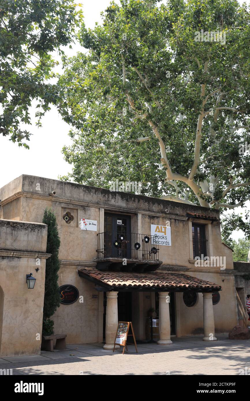 Tlaquepaque Arts and Shopping Village Stock Photo