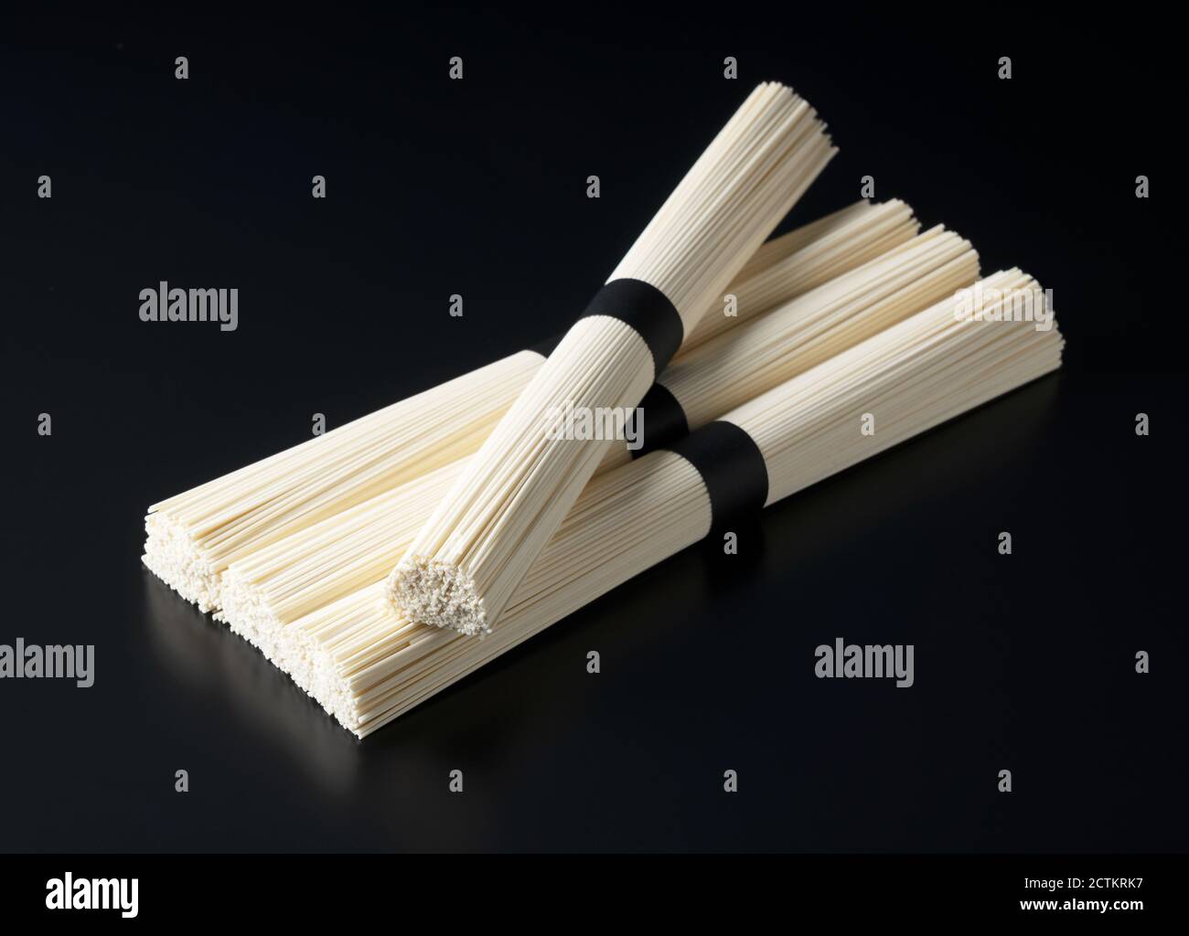Japanese very thin noodle made of wheat flour Stock Photo Alamy