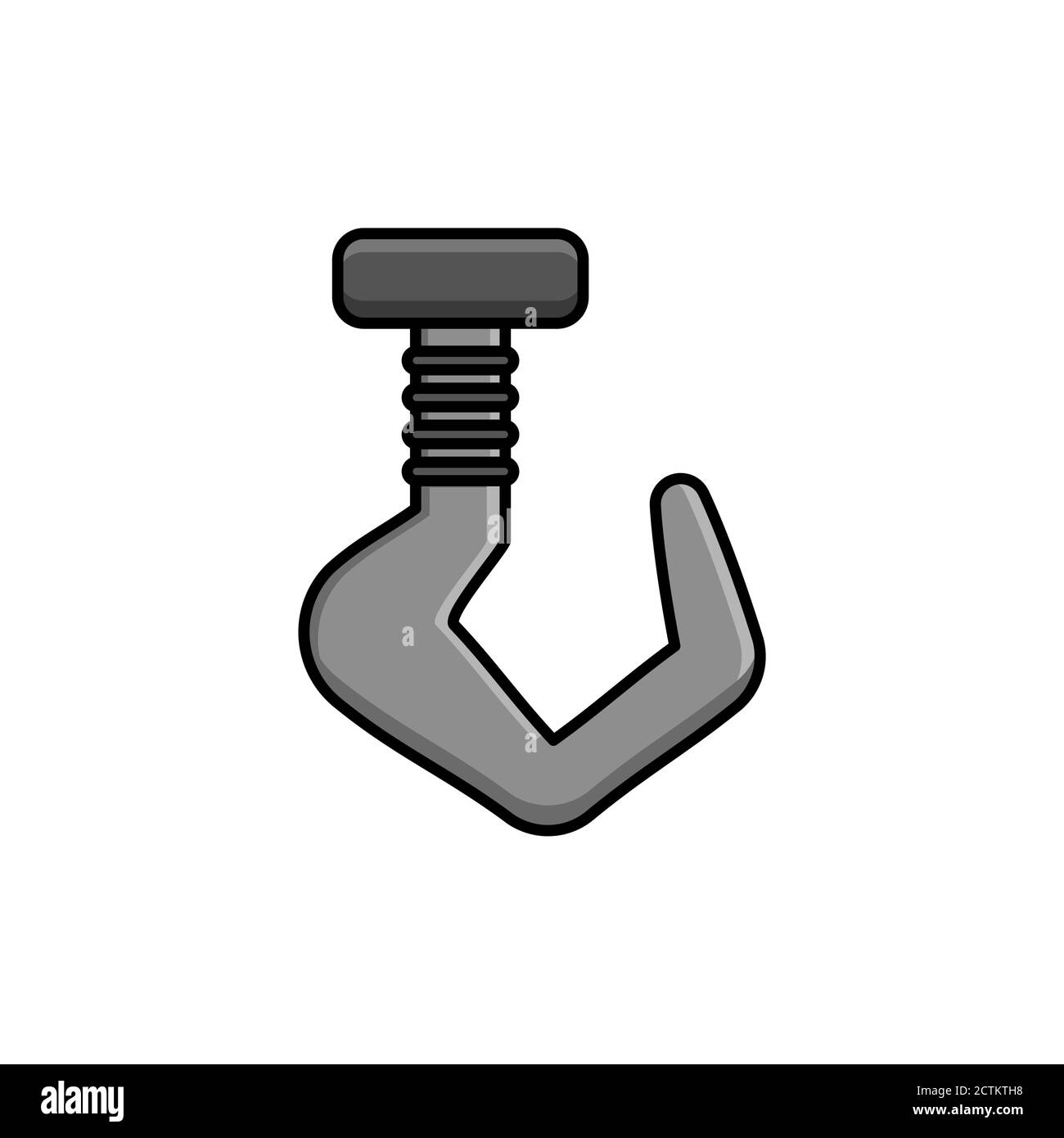 Metal hoist Stock Vector Images - Alamy
