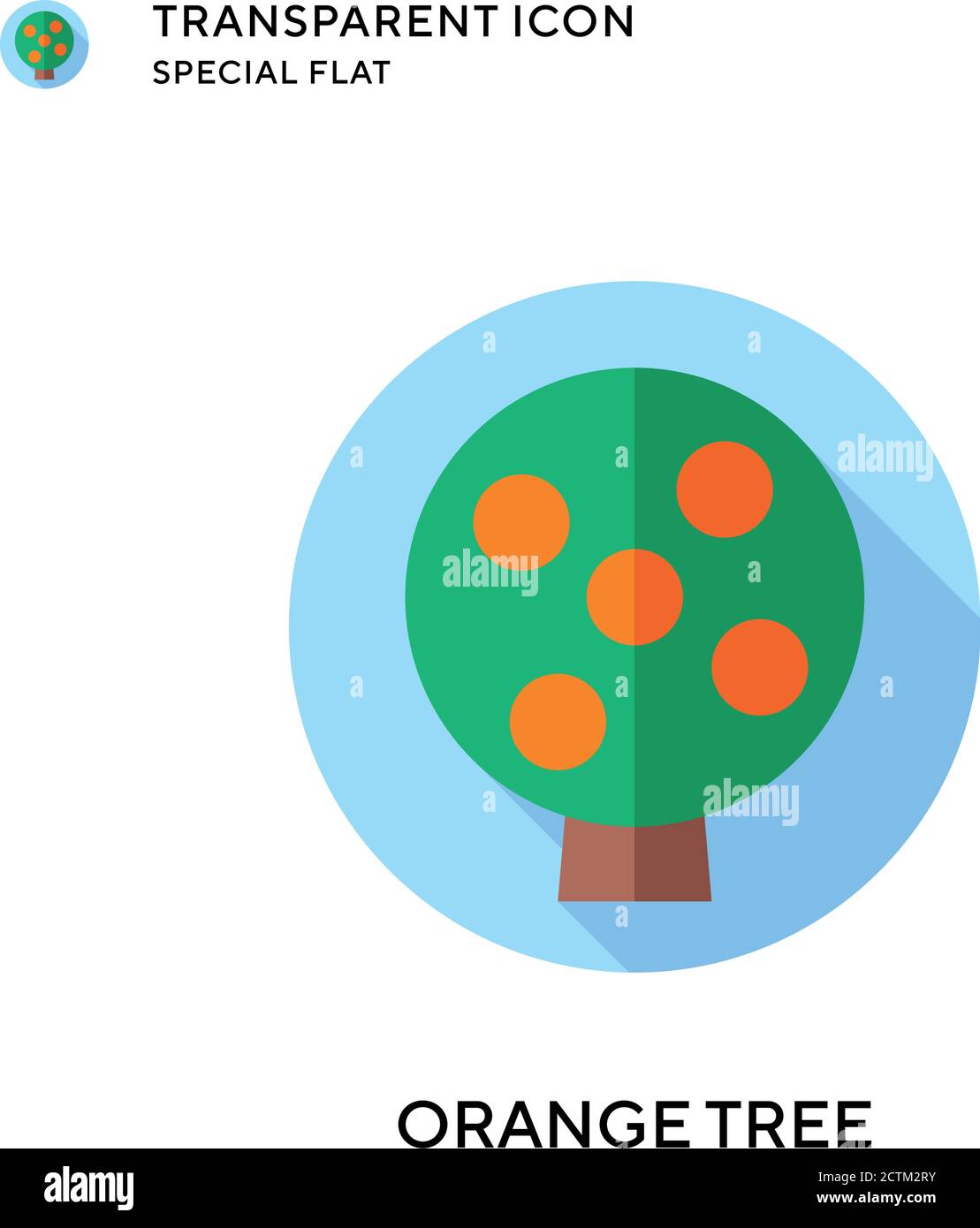 Orange Grove Clipart