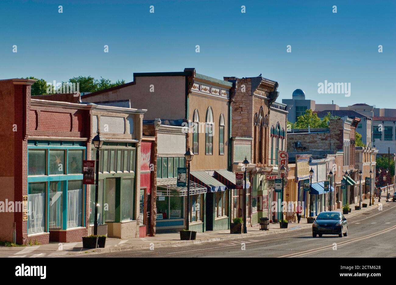 Bridge Street in Las Vegas, New Mexico, USA Stock Photo - Alamy