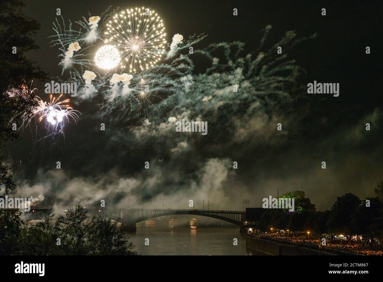  Mainz germany fireworks hi-res stock photography and images - Alamy 