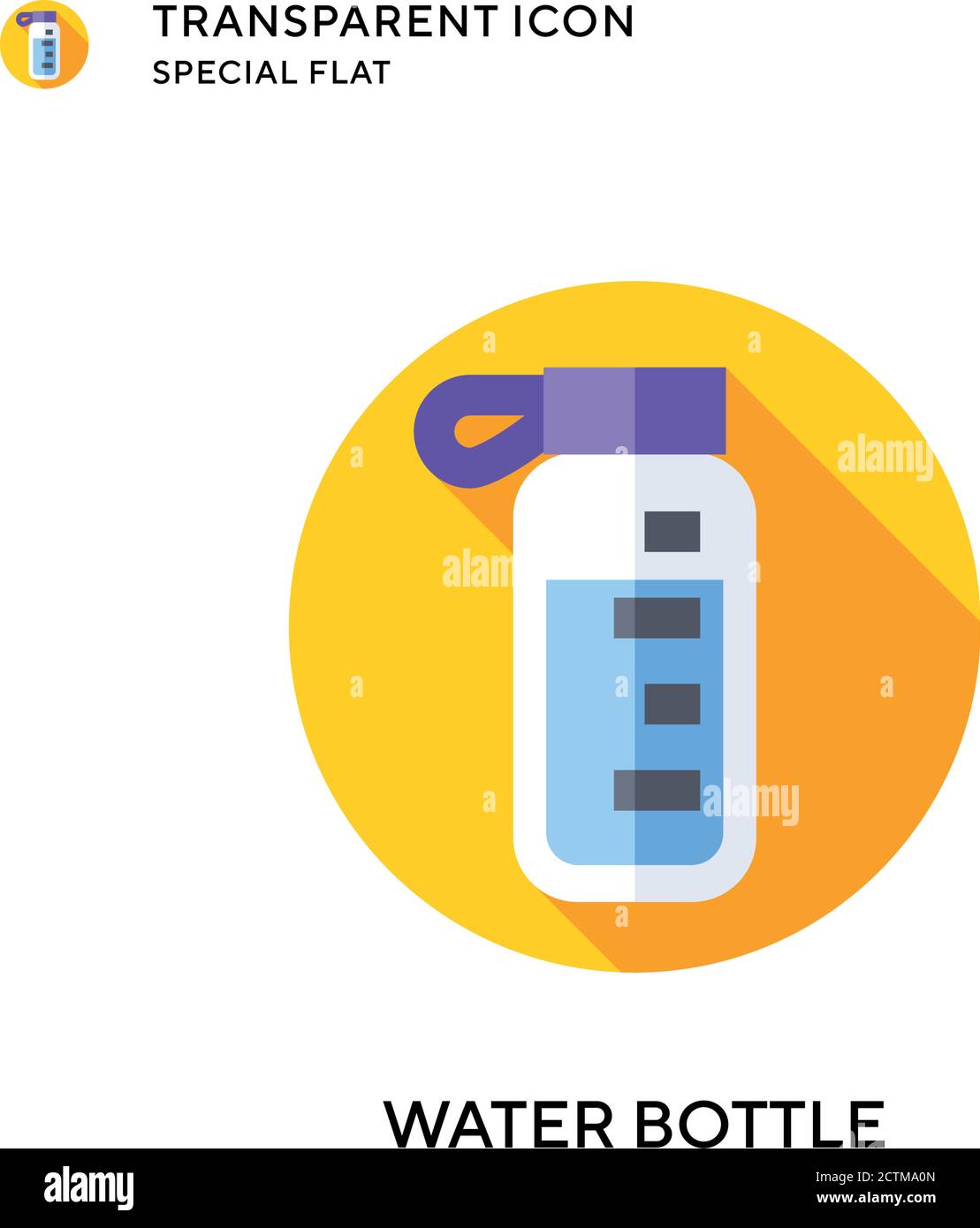 Carabiner Simple vector icon. Modern, simple flat vector illustration for web site or mobile app Stock Vector