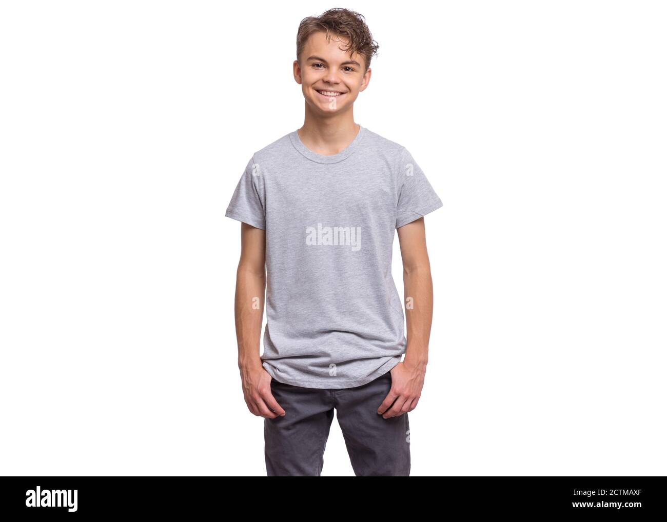 gray t shirt blank