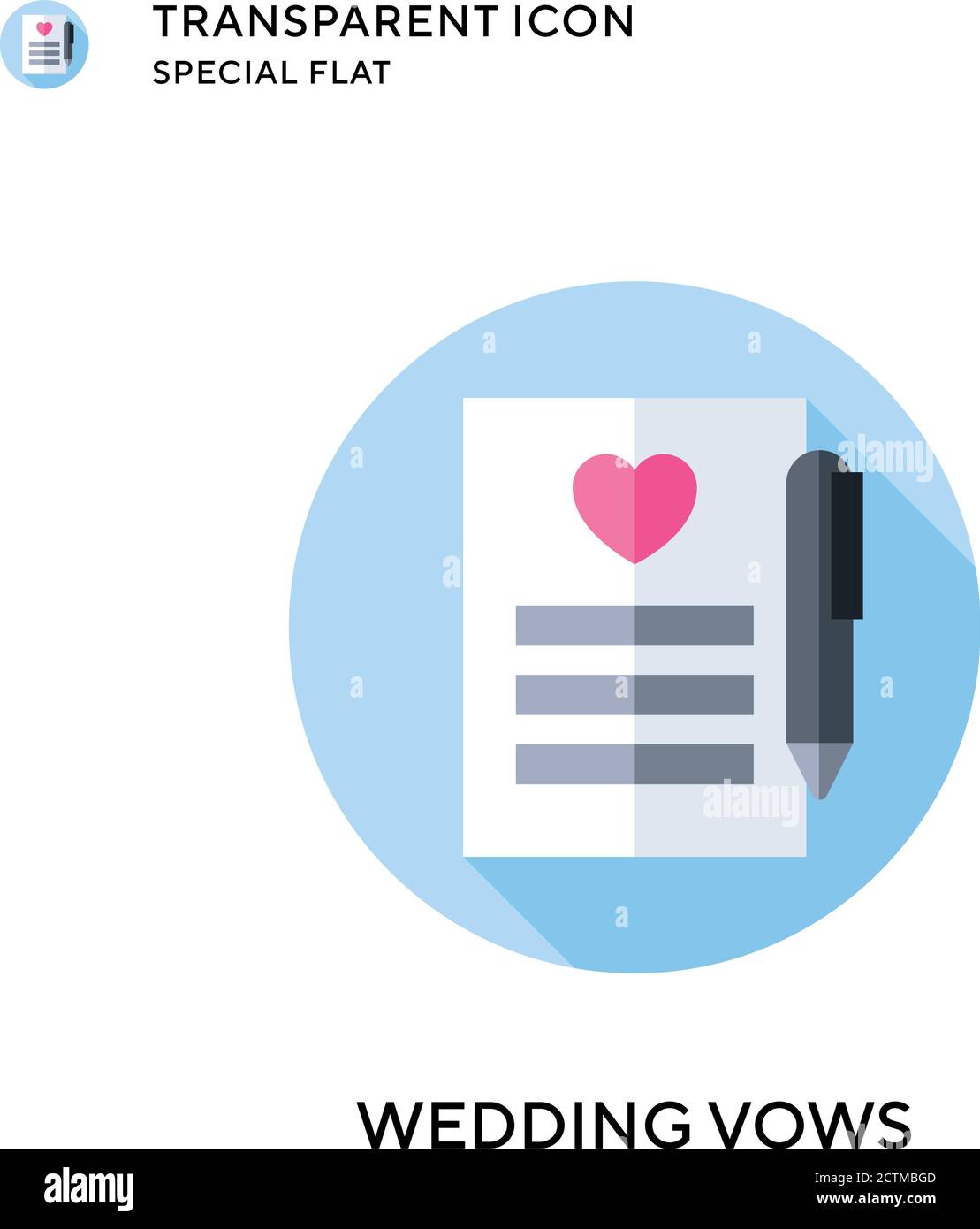 Marriage vow vector vectors hi-res stock photography and images - Alamy