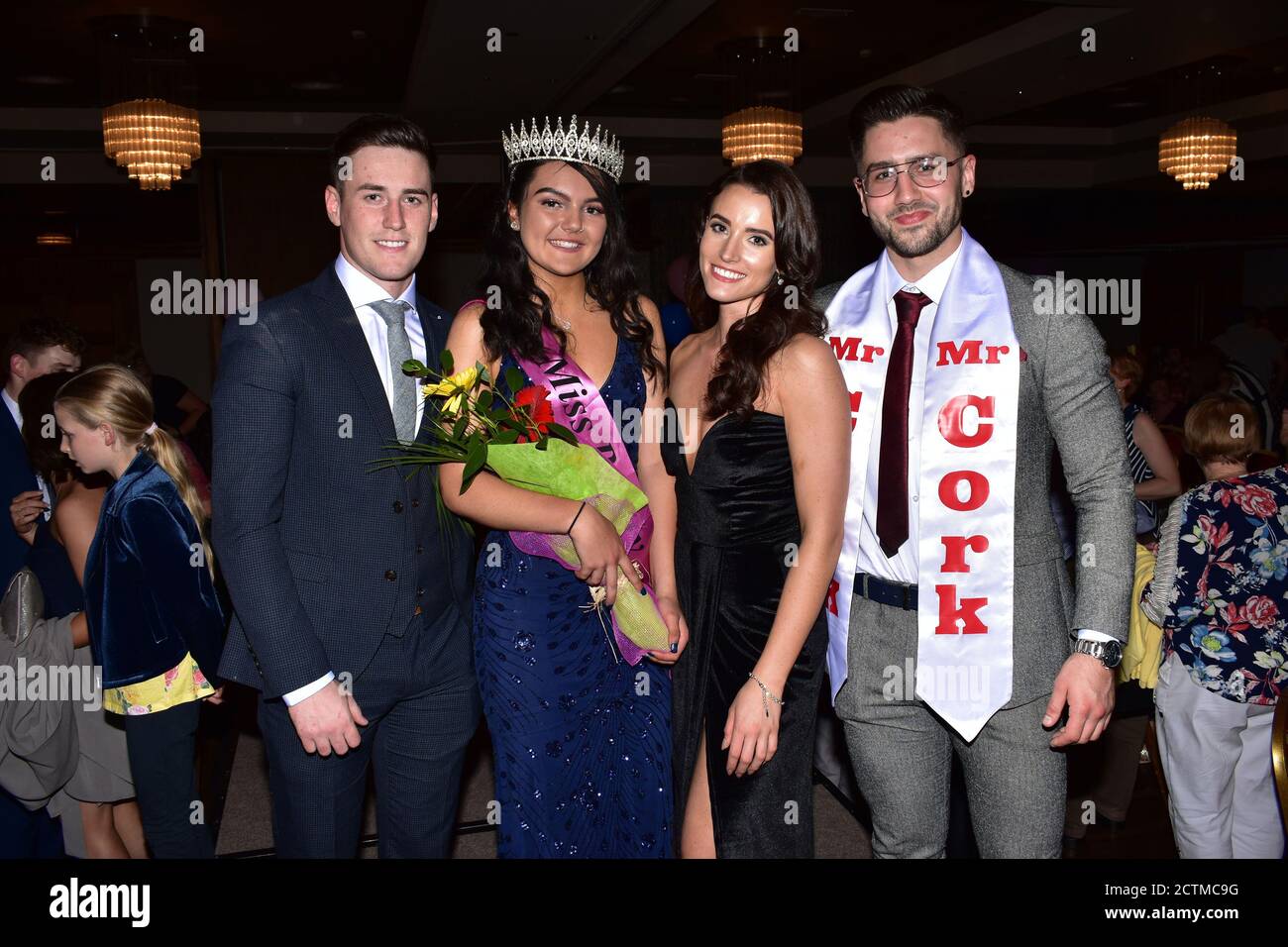 Lillian Kelly, sponsored by Hi-Lites hair and beauty, was declared winner of the 2019 Miss Bantry competition. Bantry, Co Cork. Ireland. Stock Photo
