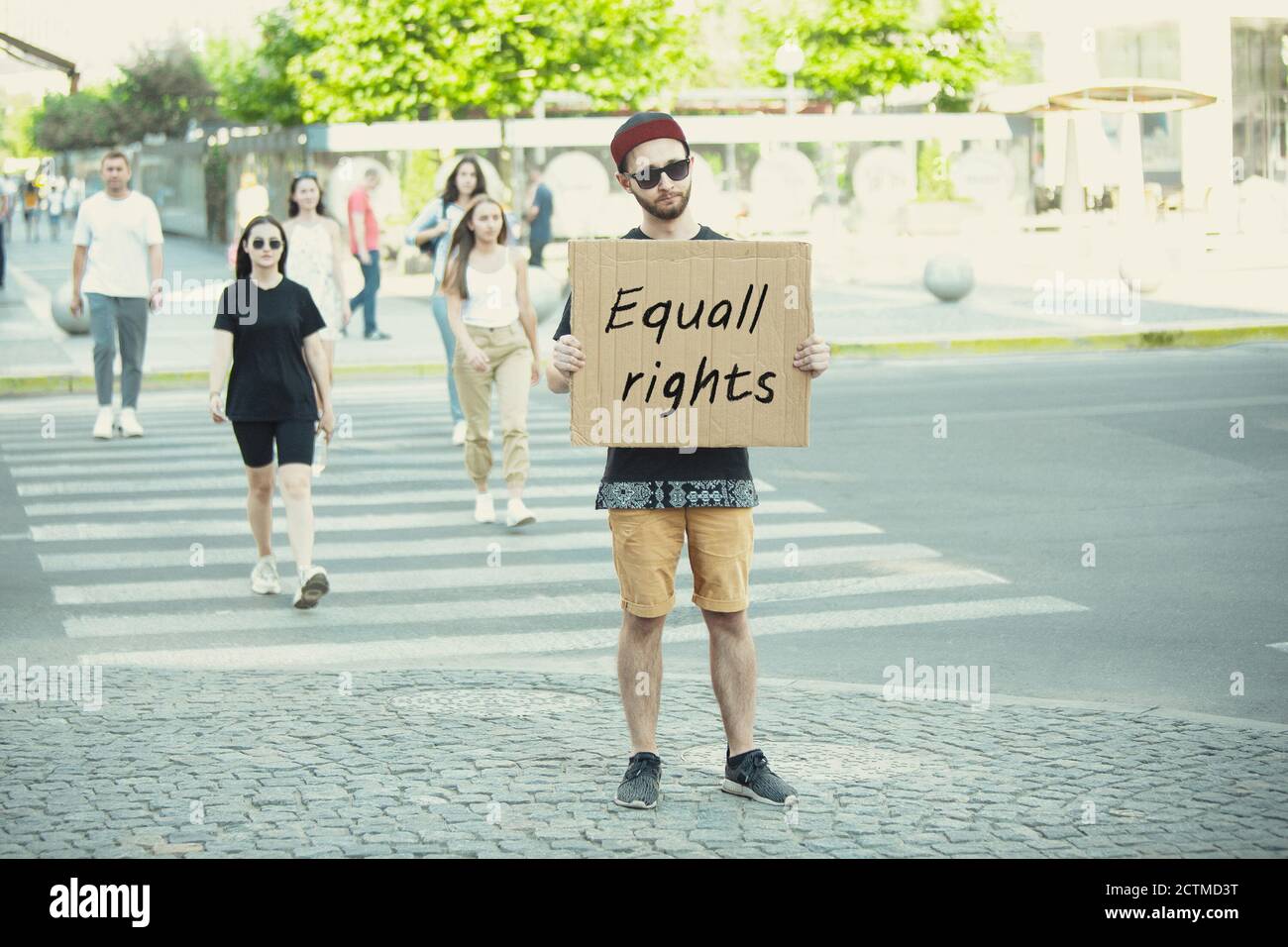 Man ridiculous public hi-res stock photography and images - Alamy