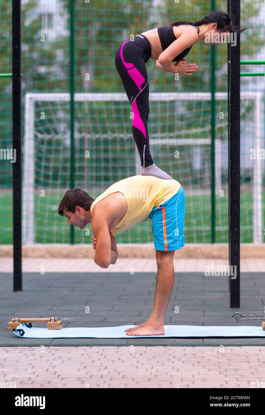 Young gymnasts hires stock photography and images Alamy