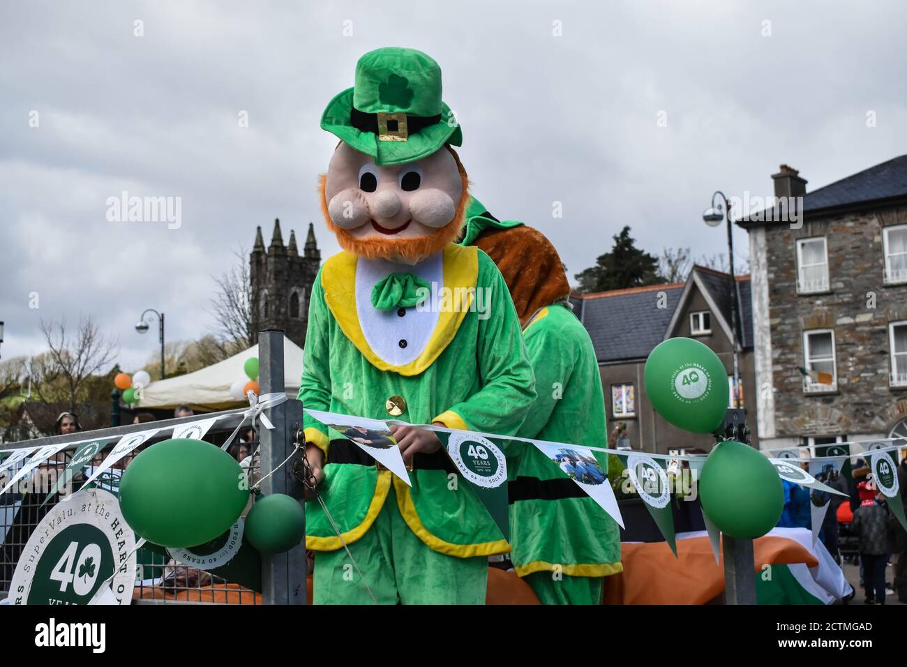 Saint Patrick's Day ''Bantry Goes Green 2019'' celebration in Bantry, Co Cork. Ireland. Stock Photo