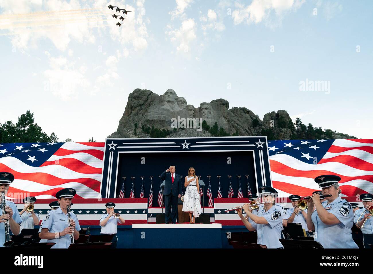 fourth of july mount rushmore