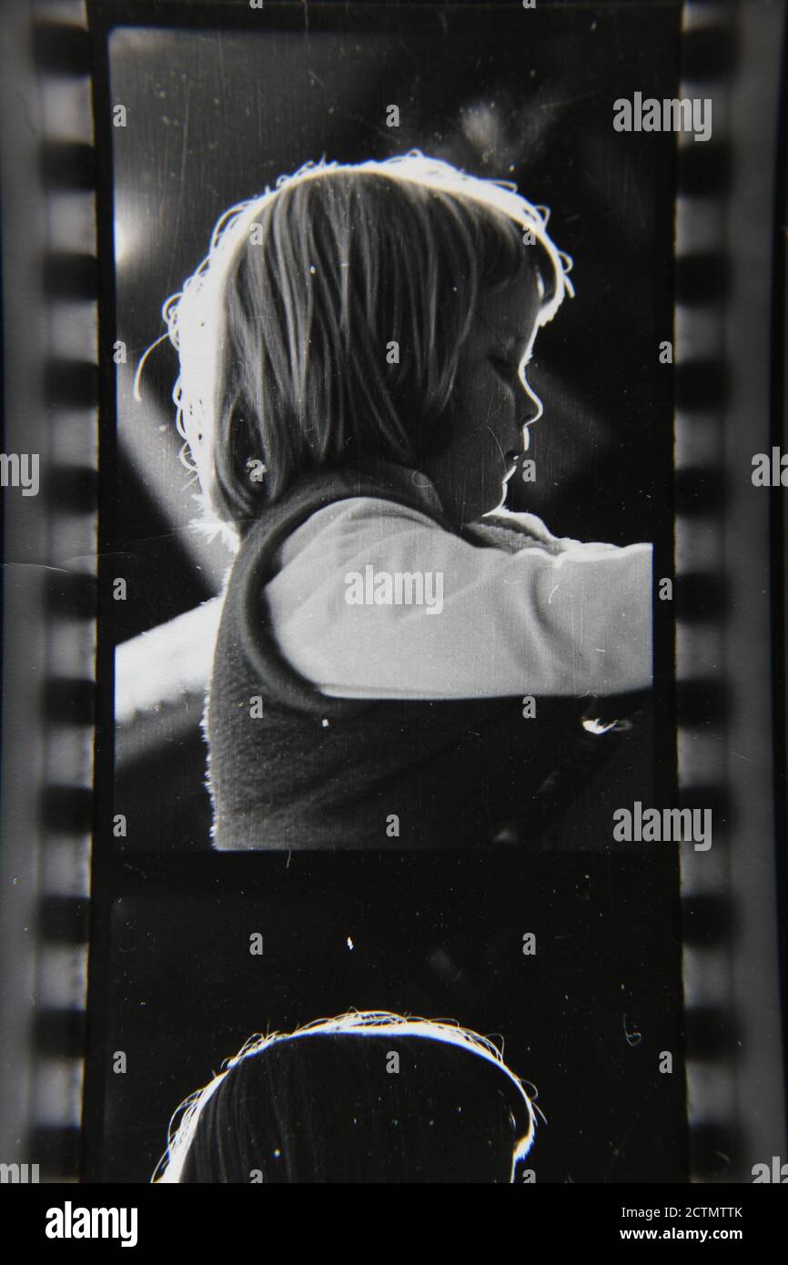 Fine 1970s vintage black and white photography of a beautiful young ...