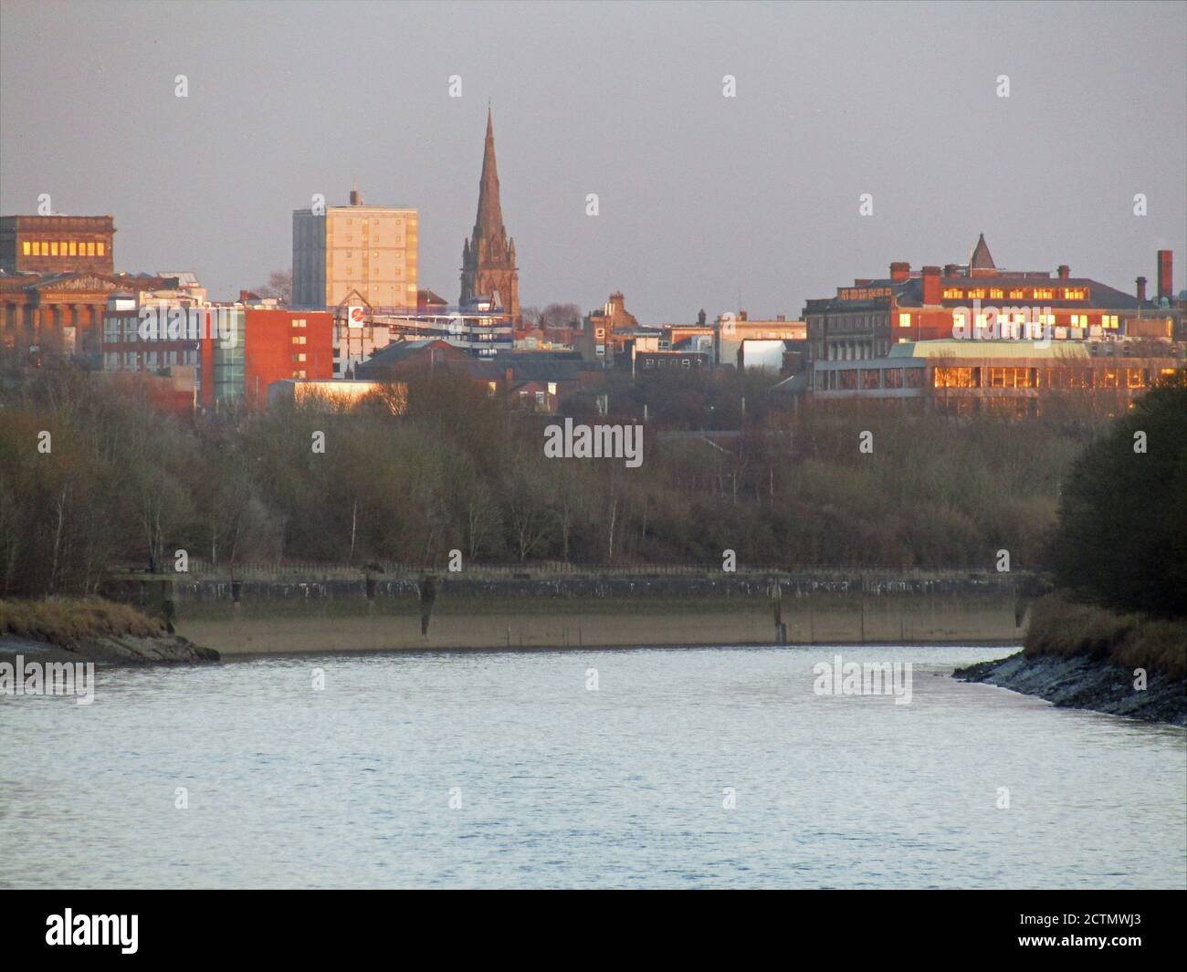 Preston city skyline hi-res stock photography and images