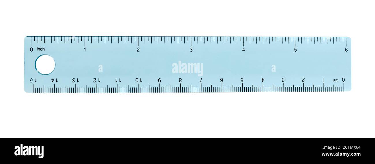 Ruler isolated on white Stock Photo - Alamy