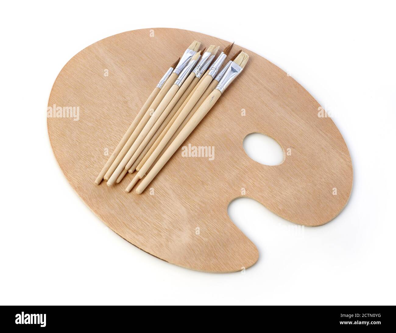 The painters palette Cut Out Stock Images & Pictures - Alamy