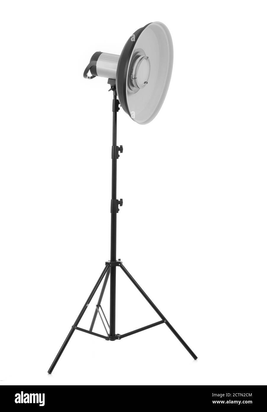 Photo studio light isolated on white Stock Photo Alamy