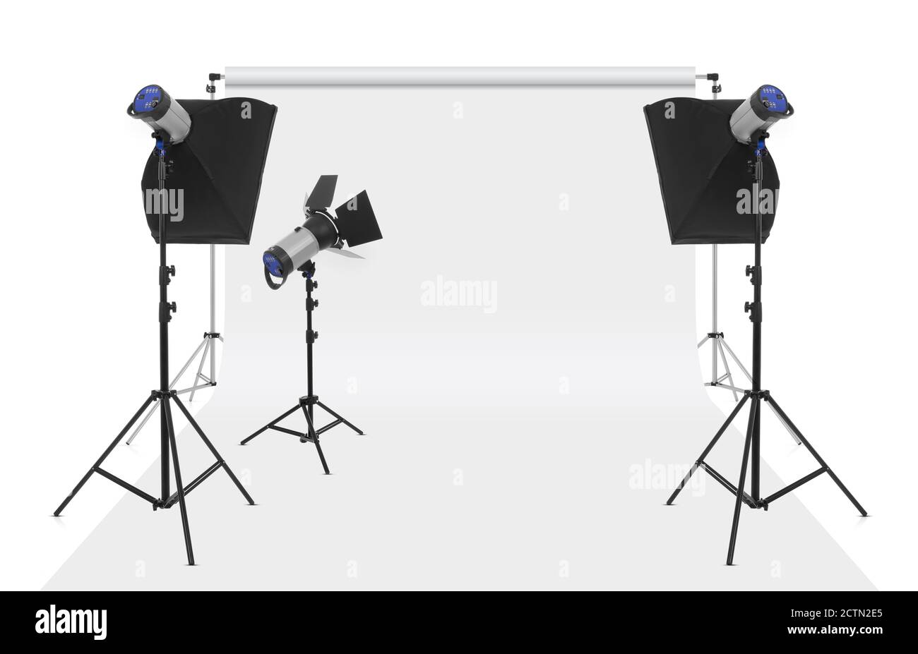 Photo studio setup isolated Stock Photo Alamy