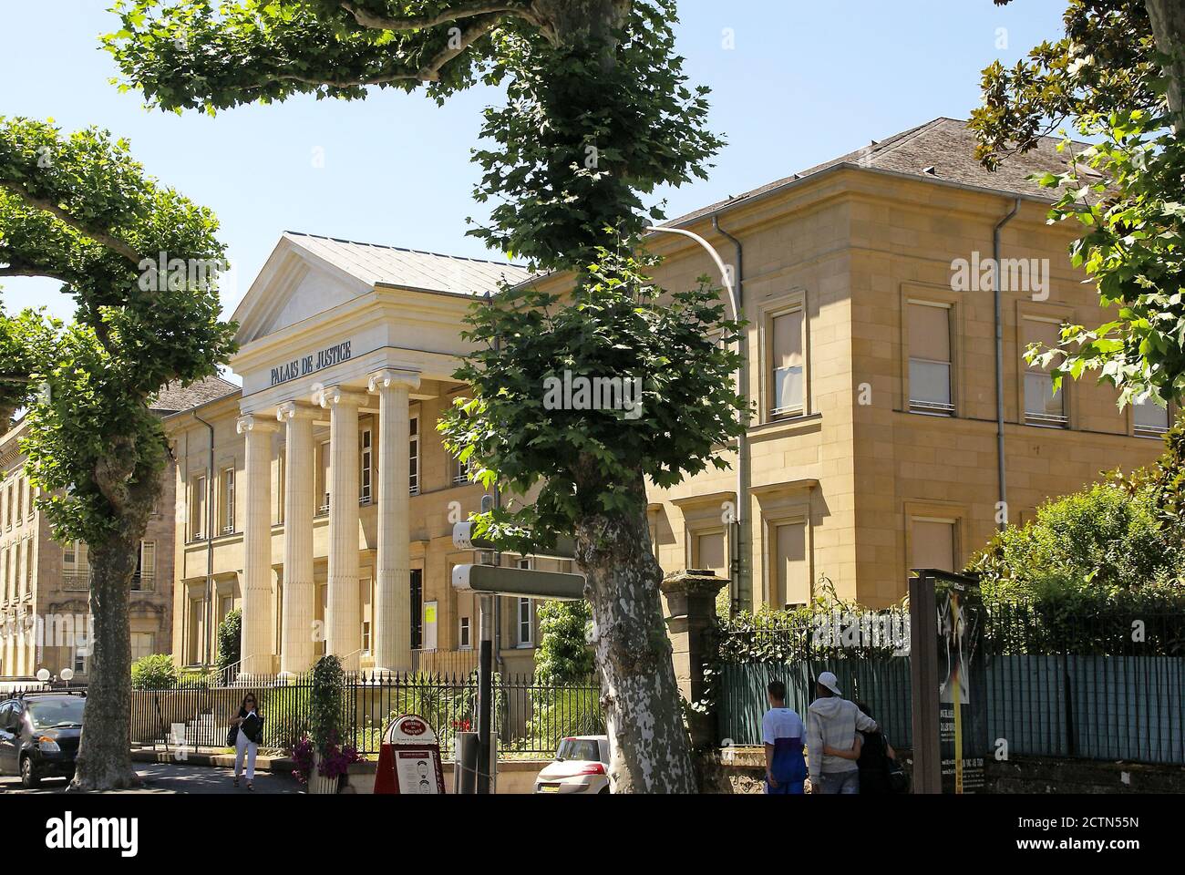 The Palaise de Justice in Brive-la-Gaillarde, France Stock Photo