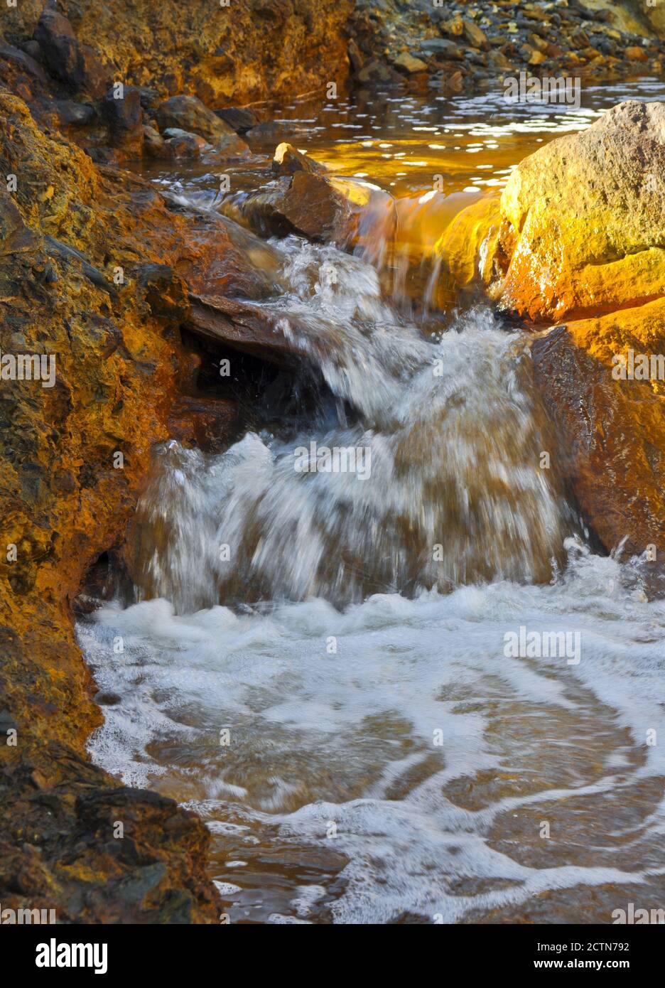 River of mineral waters Stock Photo Alamy