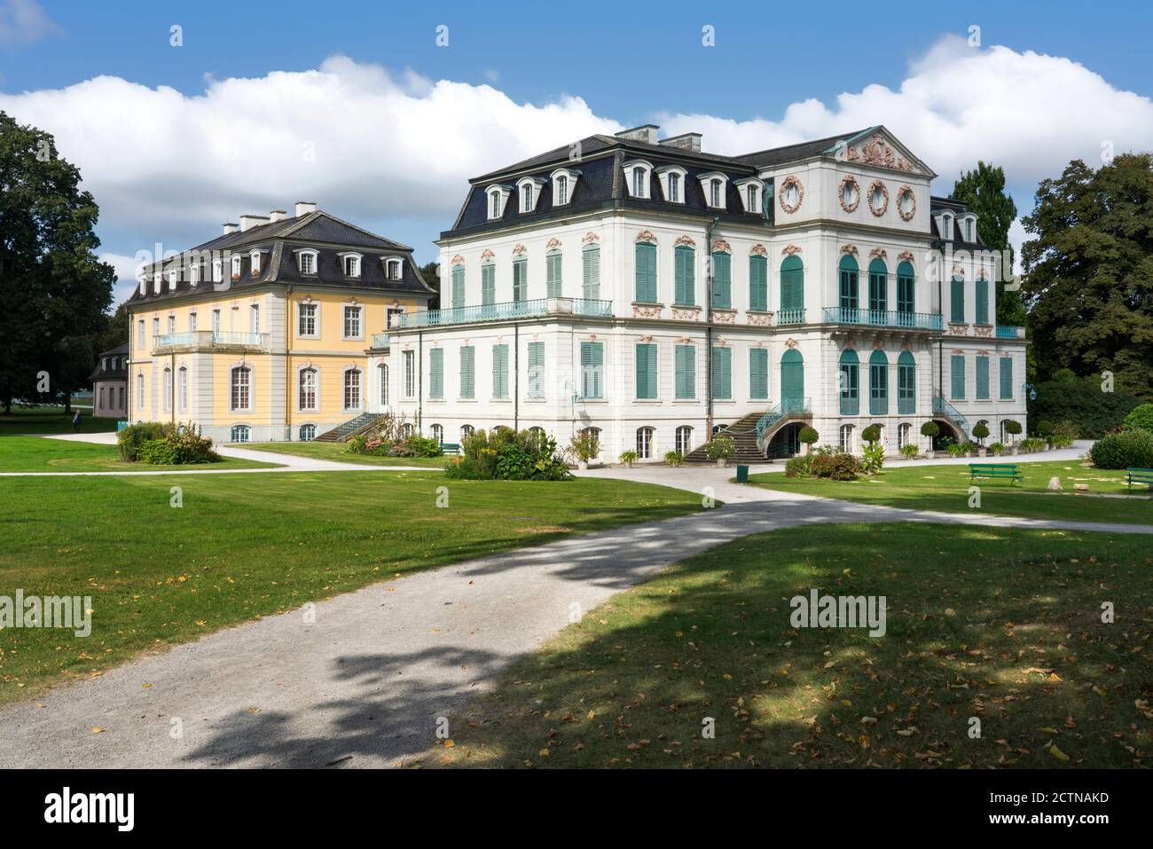 Schloss Wilhelmsthal, Wilhelmsthal Palace, Calden, Hesse, Germany, Europe Stock Photo