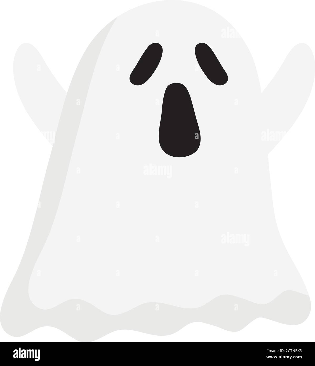 halloween ghost cartoon vector design Stock Vector Image & Art - Alamy
